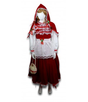 CZERWONY KAPTUREK PREMIUM DZIECIĘCY Veneziano Costumi